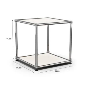 Modern Storage Cabinet Stainless - Thumbnail Image 2