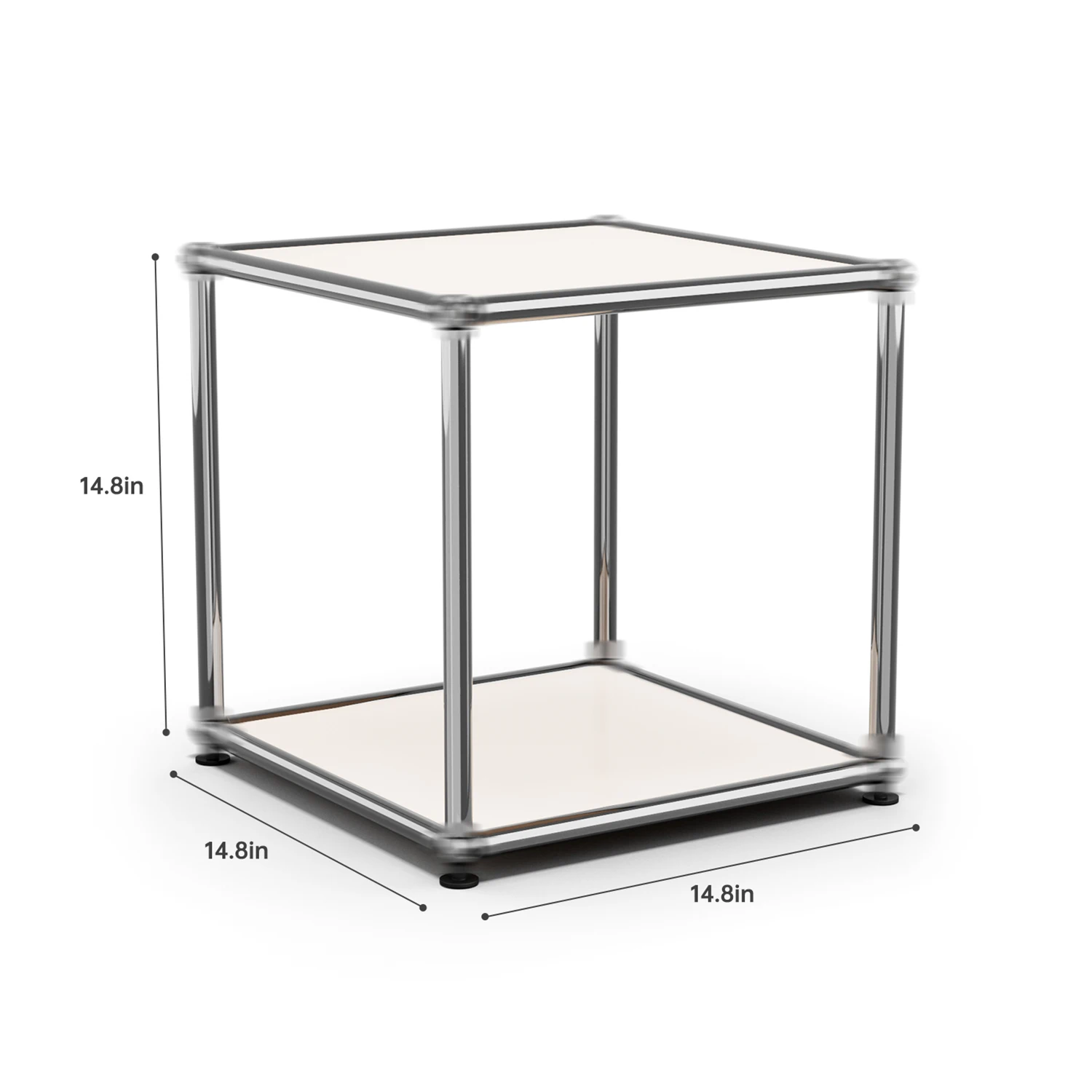 Modern Storage Cabinet Stainless - Image 2