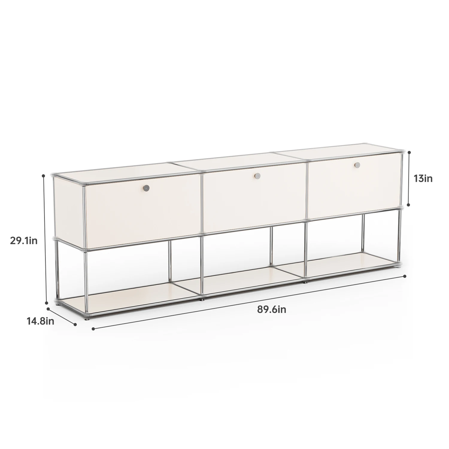 Modern Storage Cabinet Stainless - Image 23