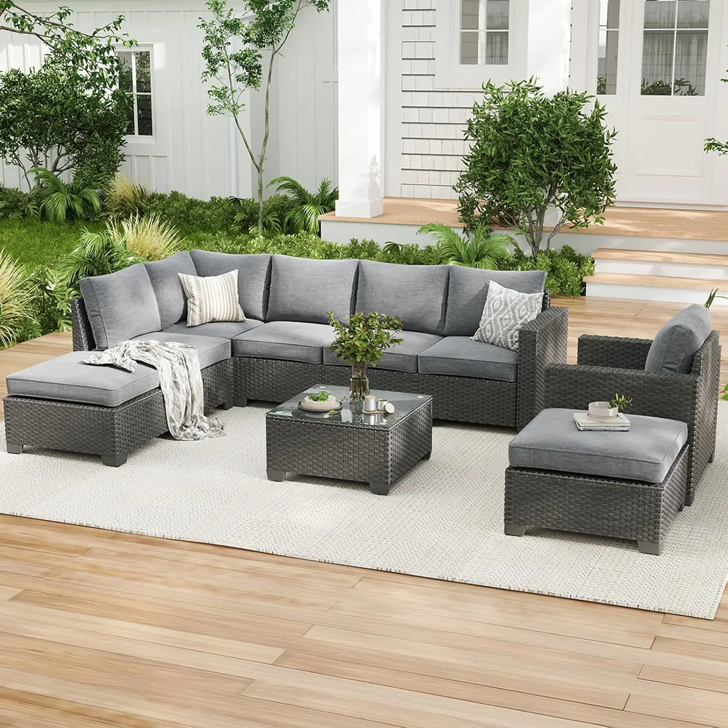 Patio Sectional Sofa Set - Image 3