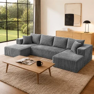 132in Modular U-Shaped Sectional Sofa - Thumbnail Image 5