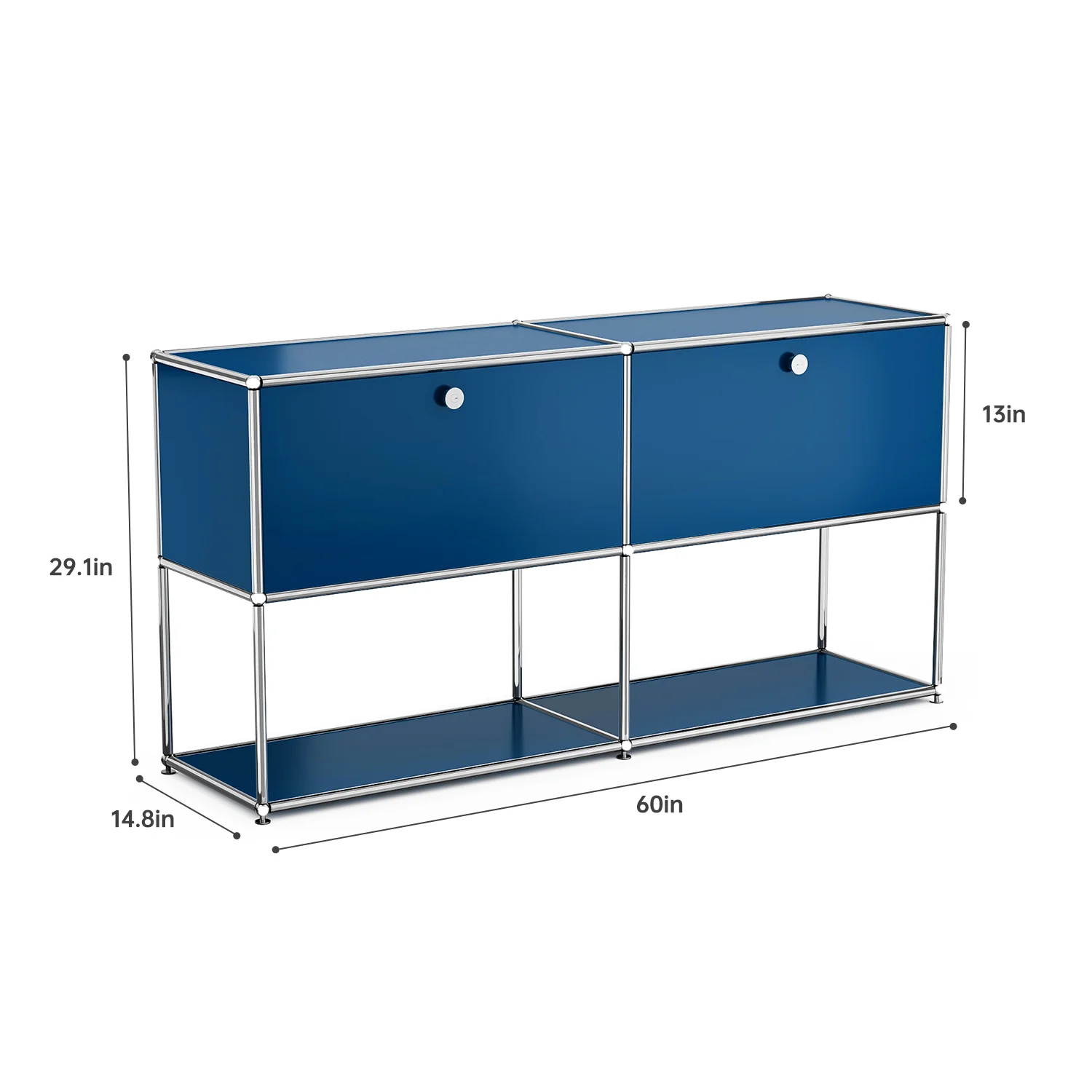 Modern Storage Cabinet Stainless - Image 12