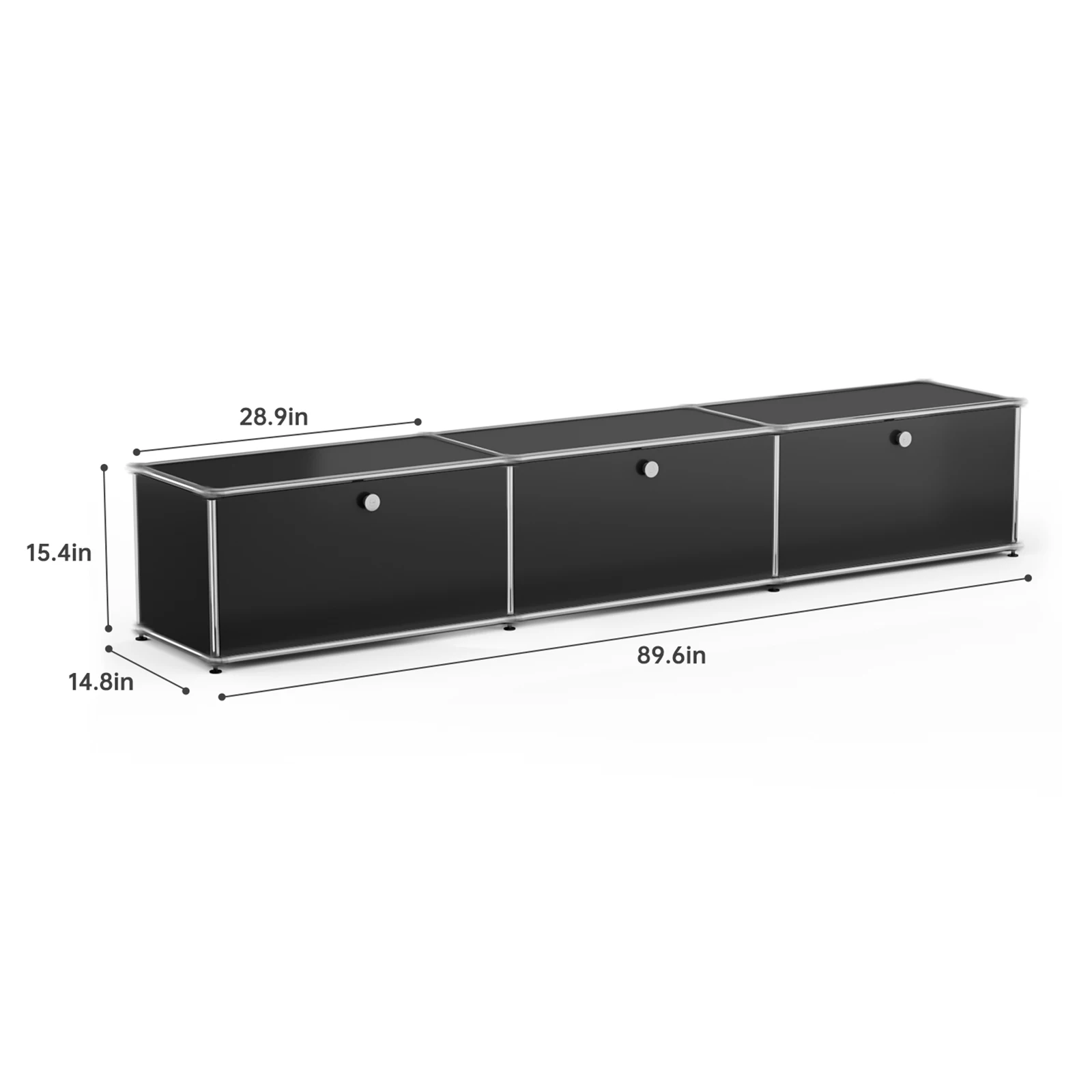 Modern Storage Cabinet Stainless - Image 17