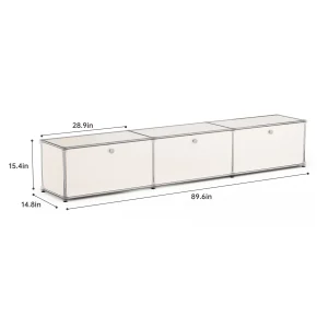 Modern Storage Cabinet Stainless - Thumbnail Image 16