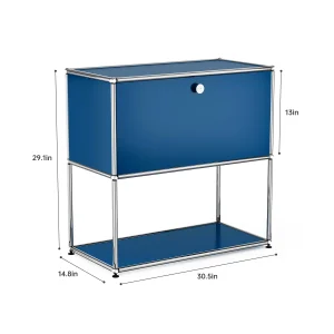 Modern Storage Cabinet Stainless - Thumbnail Image 6