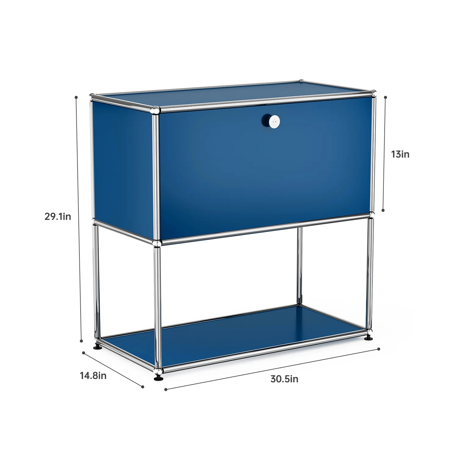 Modern Storage Cabinet Stainless - Image 6