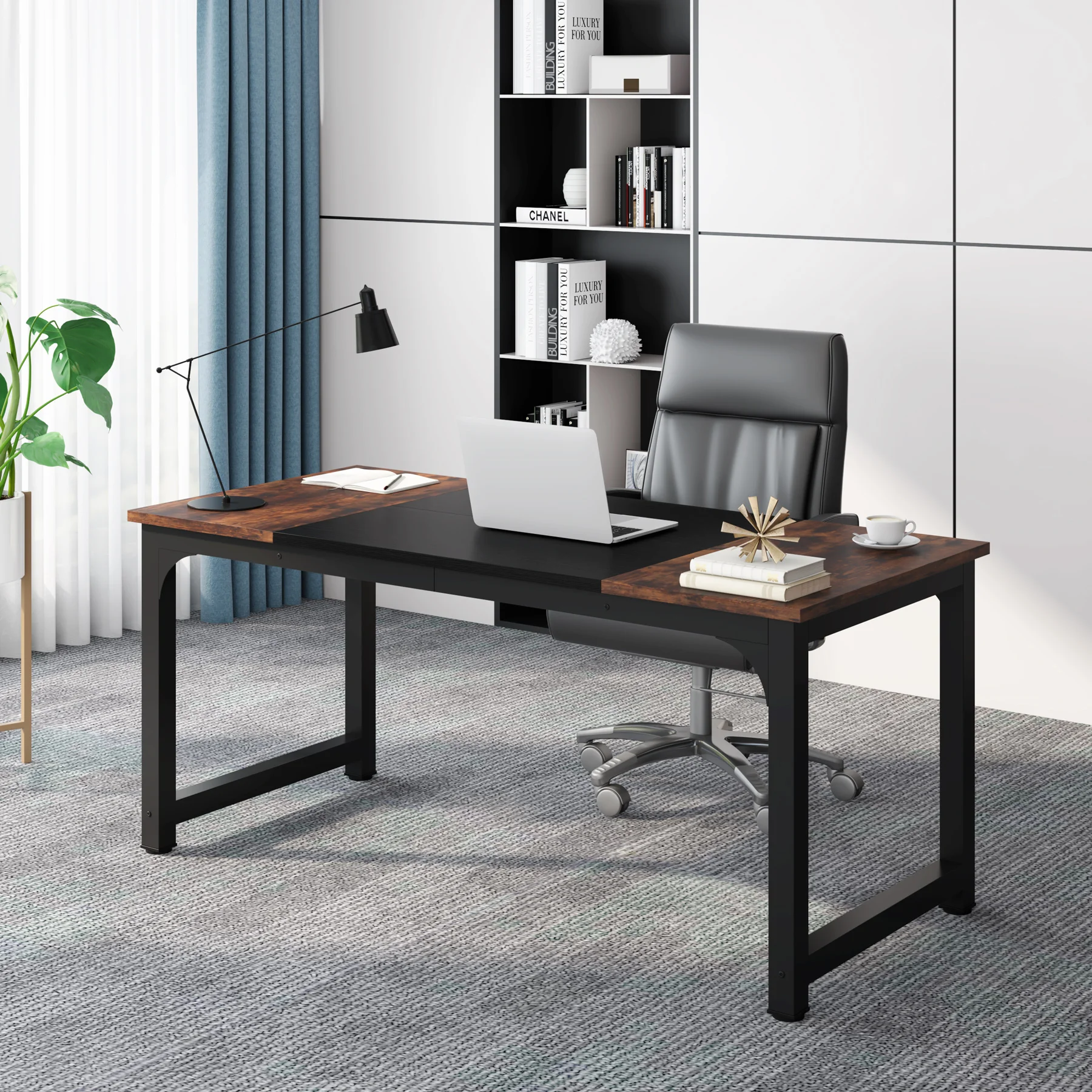 Large Office Desk Computer Table - Image 5