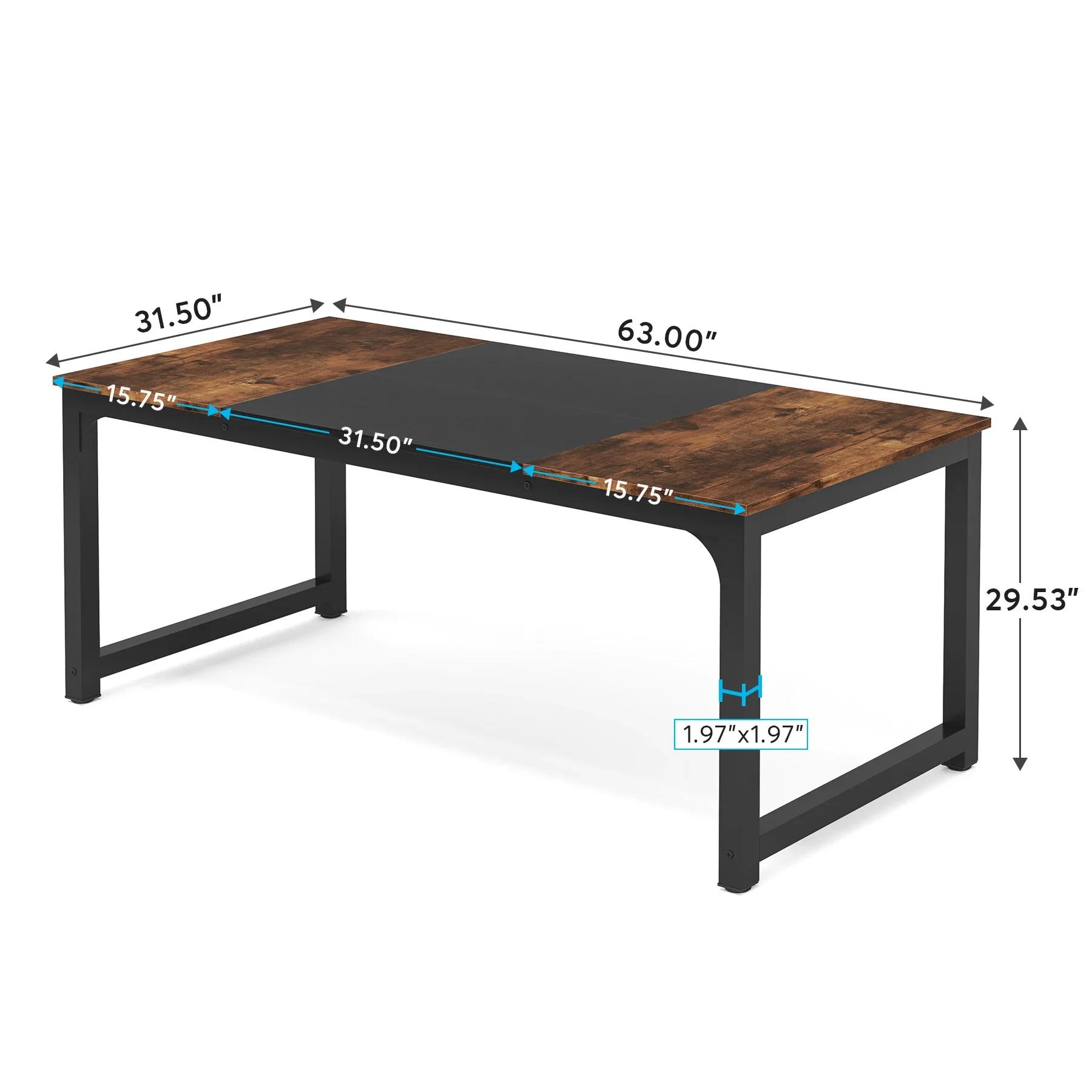 Large Office Desk Computer Table - Image 3
