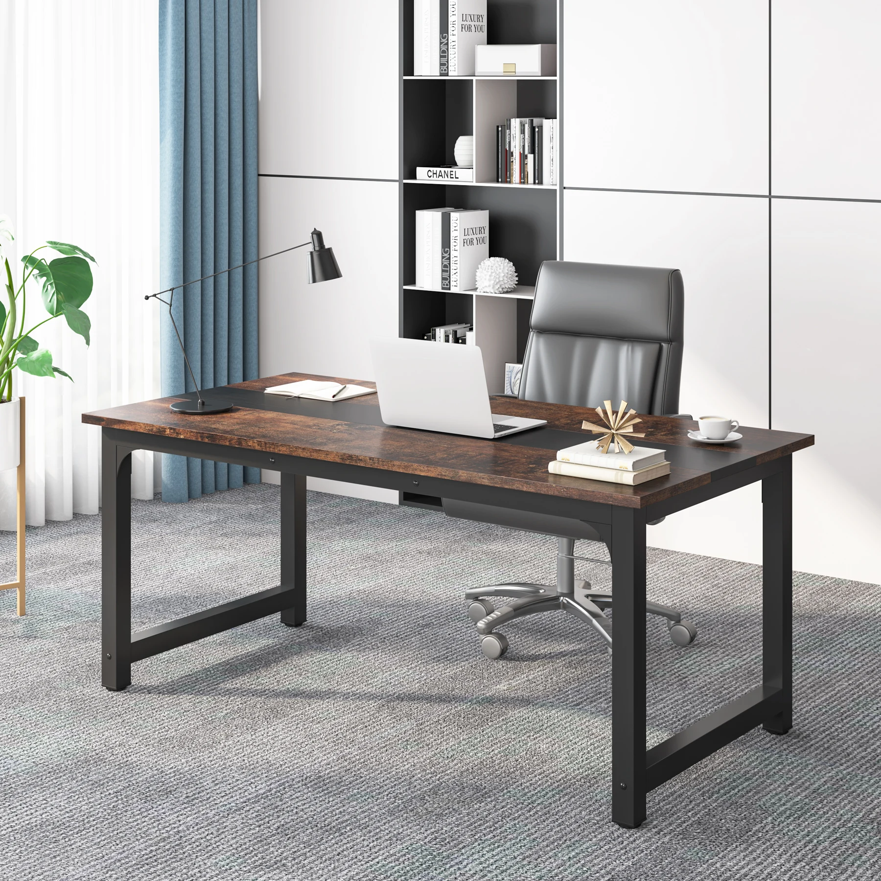 Large Office Desk Computer Table - Image 6